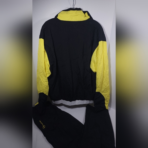 VTG NWT Sergio Tacchini Goran Ivanisevic Track / Warm-Up Suit Men's Large Black - Picture 4 of 16